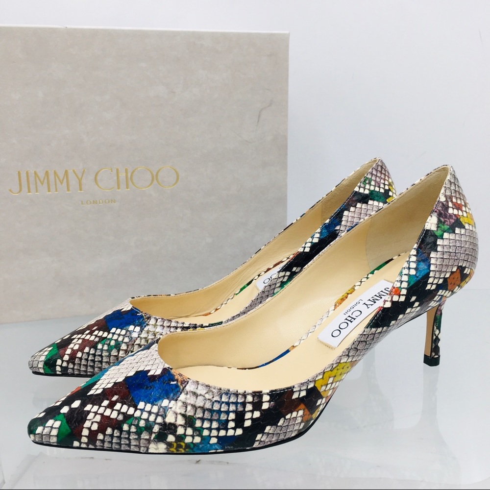 Jimmy Choo Romy 60 Multi Mix Women’s Heels Pumps
